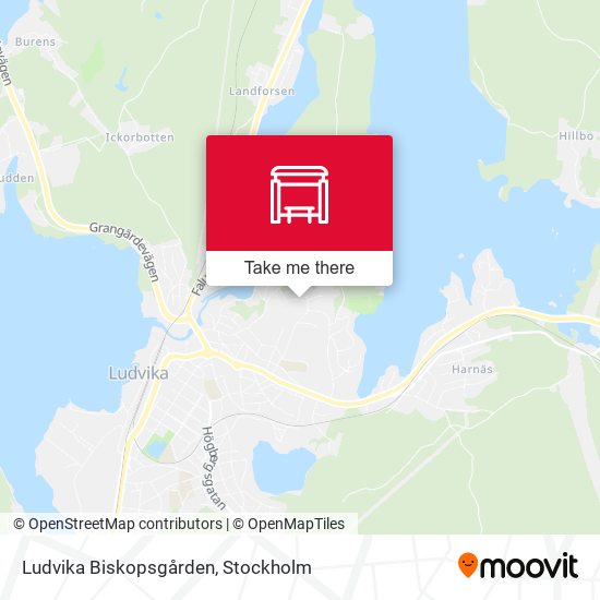 Ludvika Biskopsgården map