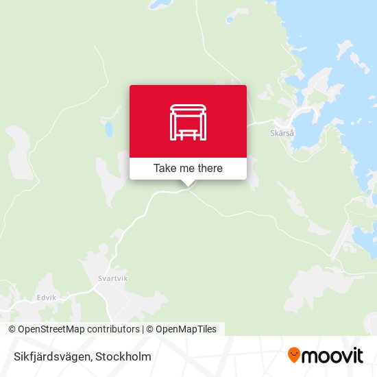 Sikfjärdsvägen map