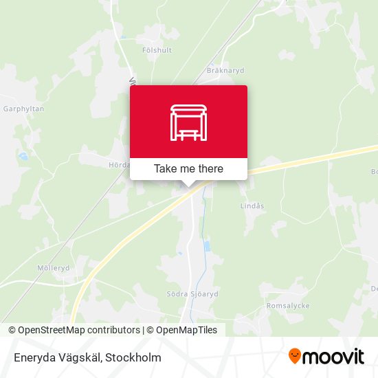 Eneryda Vägskäl map
