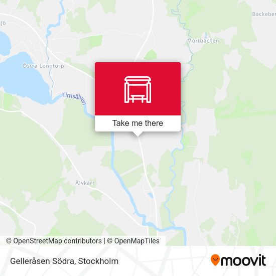 Gelleråsen Södra map
