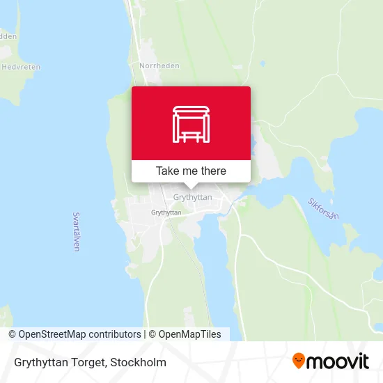 Grythyttan Torget map