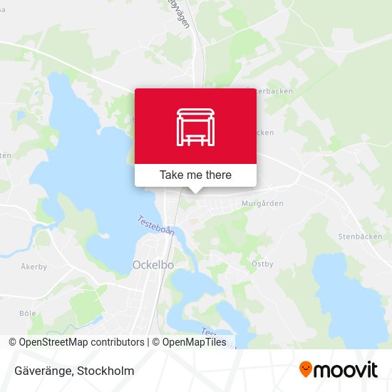 Gäveränge map
