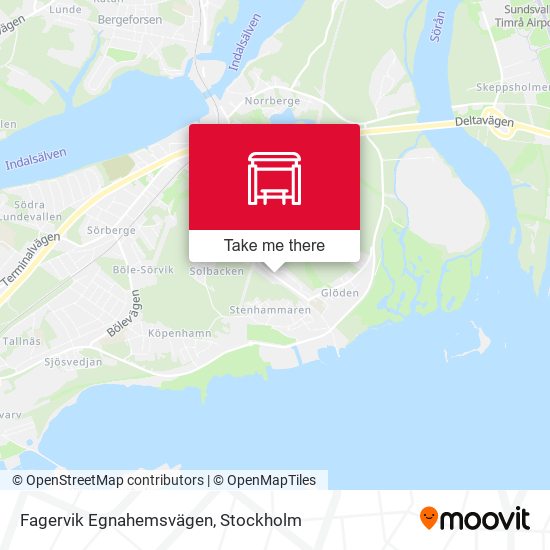 Fagervik Egnahemsvägen map