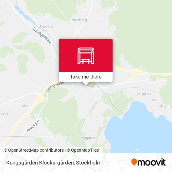 Kungsgården Klockargården map