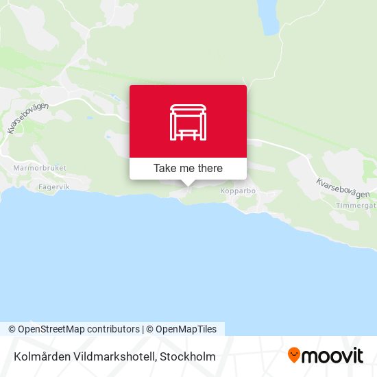 Kolmården Vildmarkshotell map