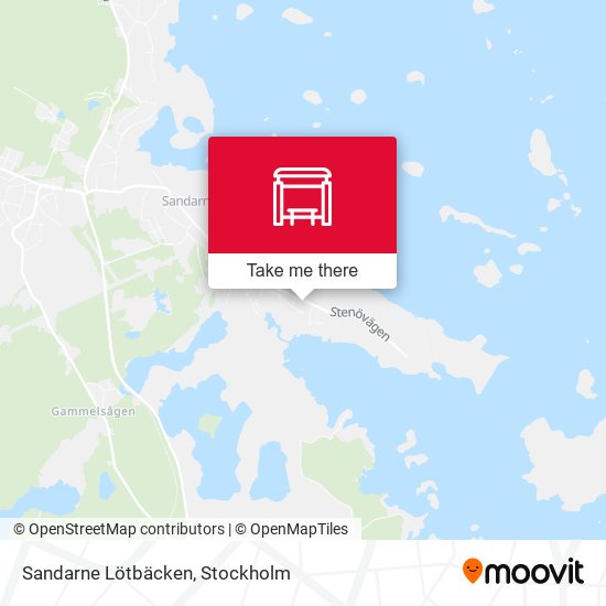 Sandarne Lötbäcken map