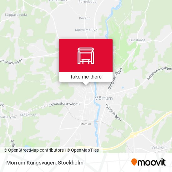 Mörrum Kungsvägen map