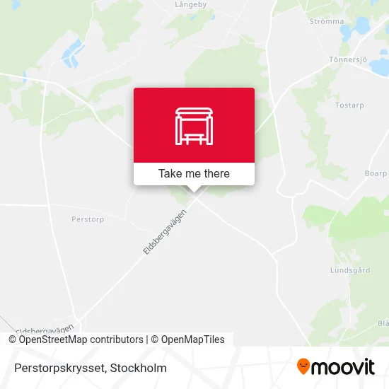 Perstorpskrysset map