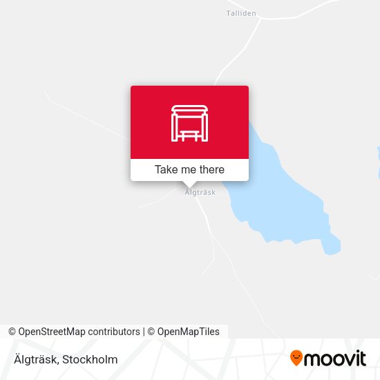 Älgträsk map