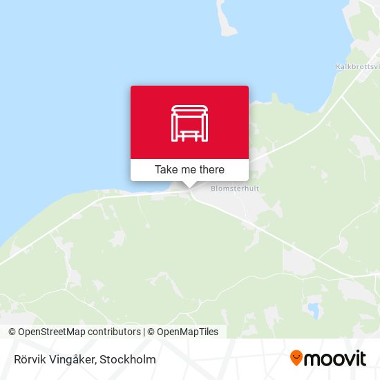Rörvik Vingåker map