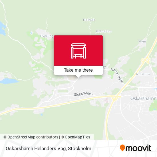Oskarshamn Helanders Väg map