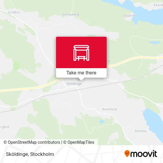 Sköldinge map