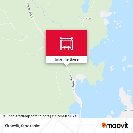 Skönvik map