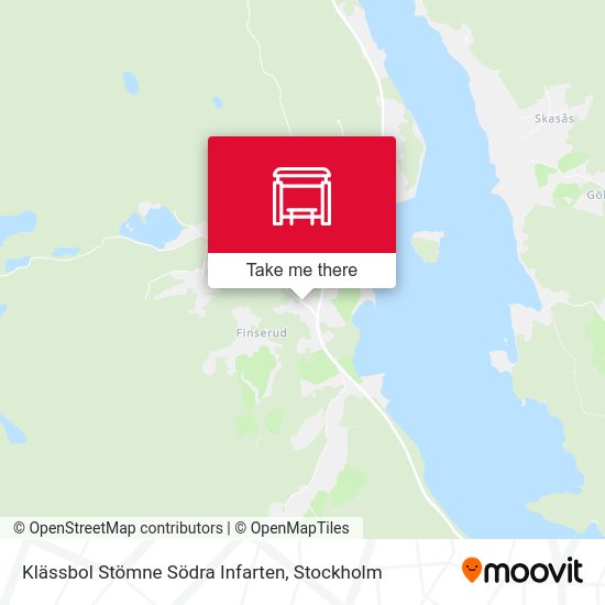 Klässbol Stömne Södra Infarten map
