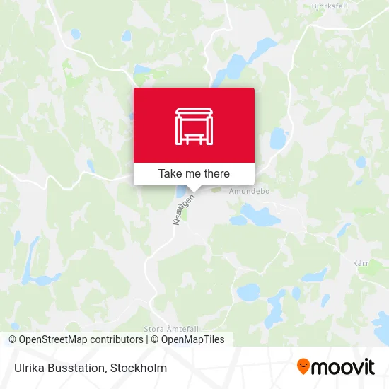 Ulrika Busstation map