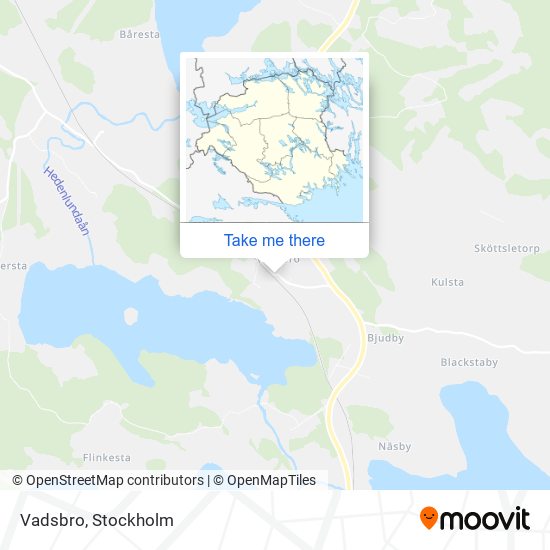 Vadsbro map