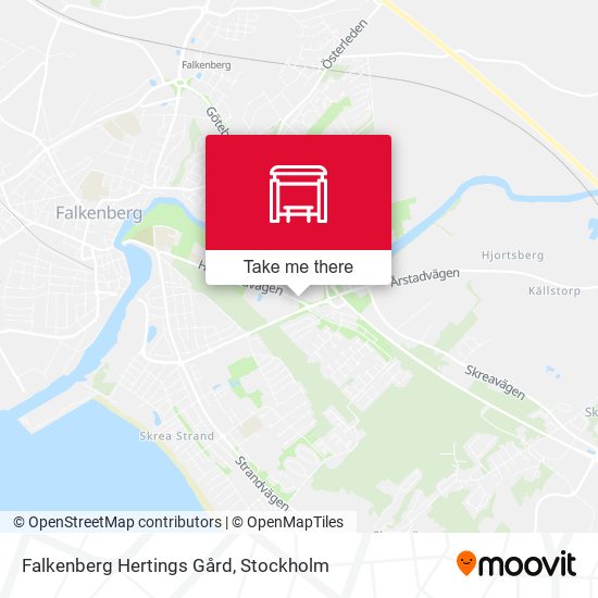 Falkenberg Hertings Gård map