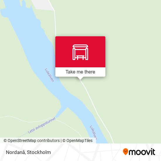 Nordanå map