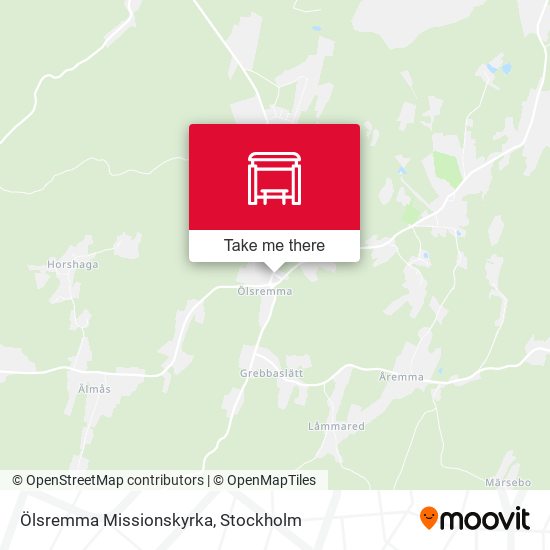 Ölsremma Missionskyrka map