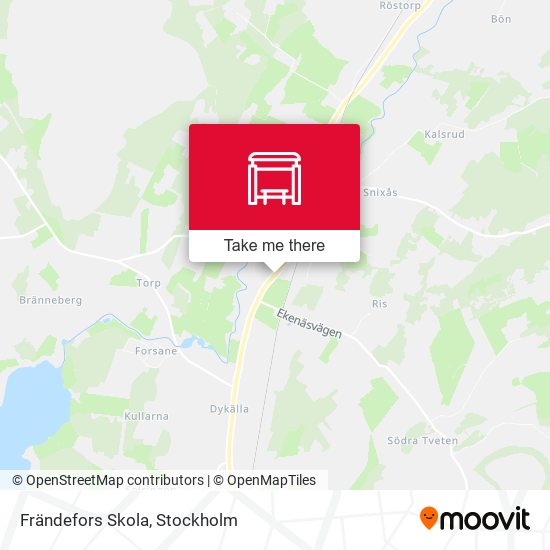 Frändefors Skola map