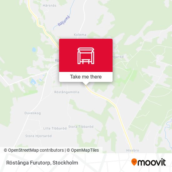 Röstånga Furutorp map