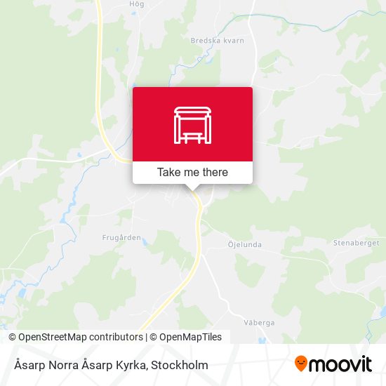 Åsarp Norra Åsarp Kyrka map