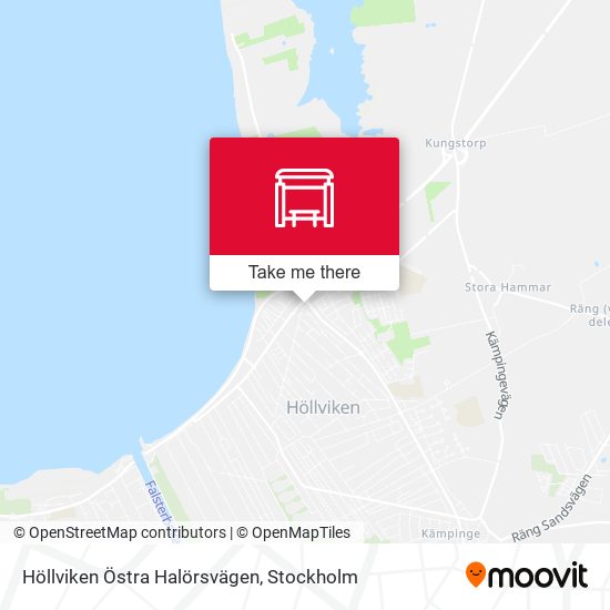 Höllviken Östra Halörsvägen map