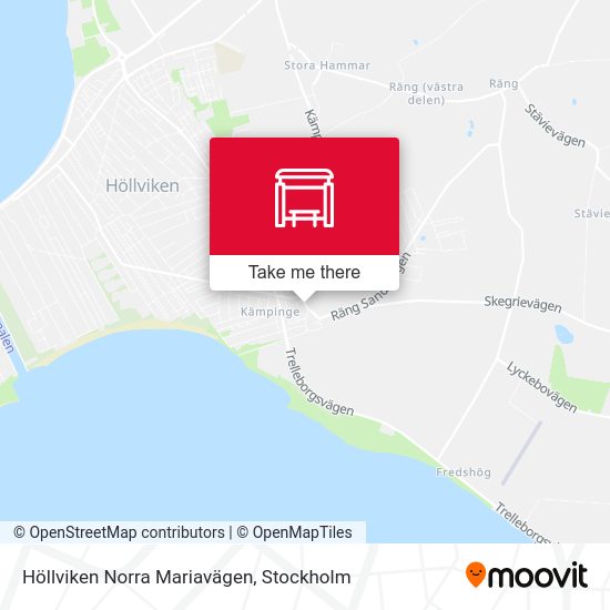 Höllviken Norra Mariavägen map