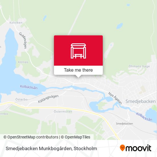 Smedjebacken Munkbogården map