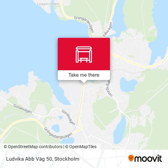 Ludvika Abb Väg 50 map