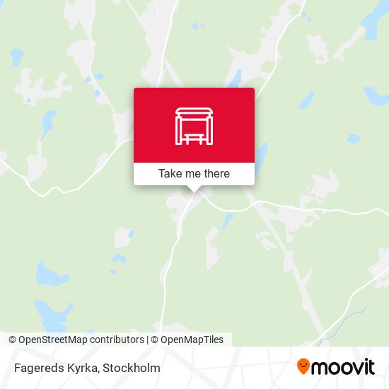 Fagereds Kyrka map