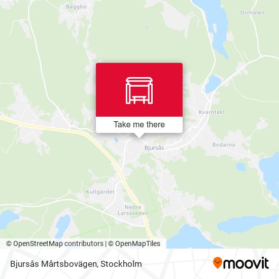 Bjursås Mårtsbovägen map