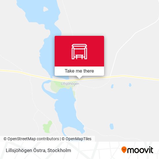Lillsjöhögen Östra map