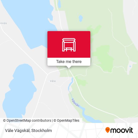 Våle Vägskäl map