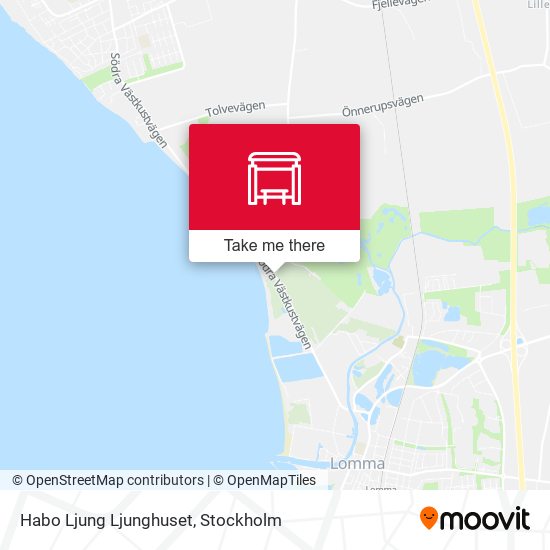 Habo Ljung Ljunghuset map
