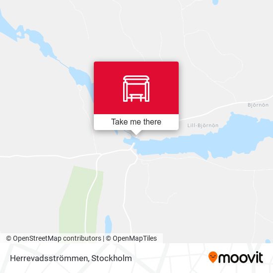 Herrevadsströmmen map