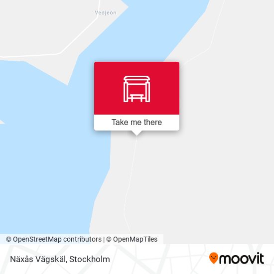 Näxås Vägskäl map