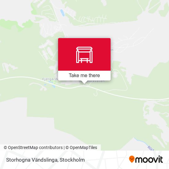 Storhogna Vändslinga map