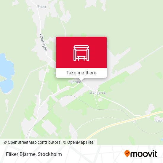Fåker Bjärme map