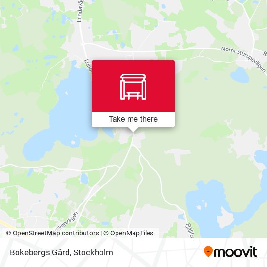 Bökebergs Gård map