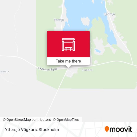 Yttersjö Vägkors map