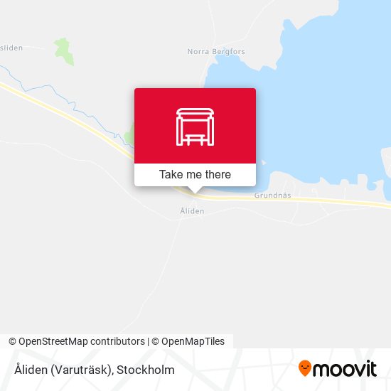 Åliden (Varuträsk) map