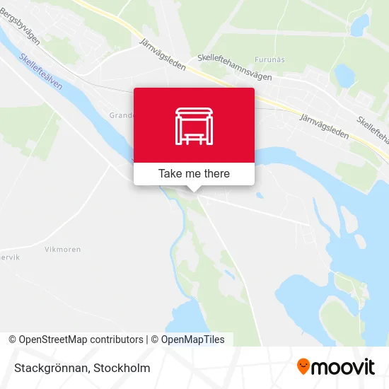Stackgrönnan map