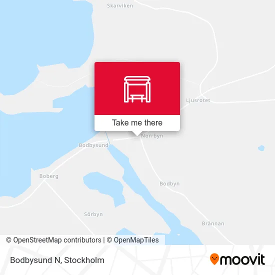 Bodbysund N map