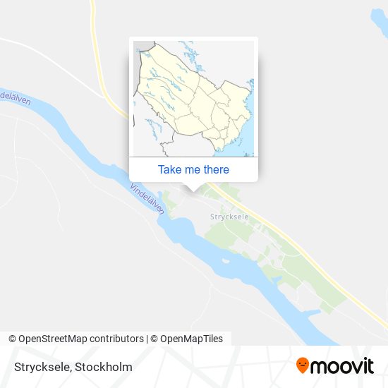 Strycksele map