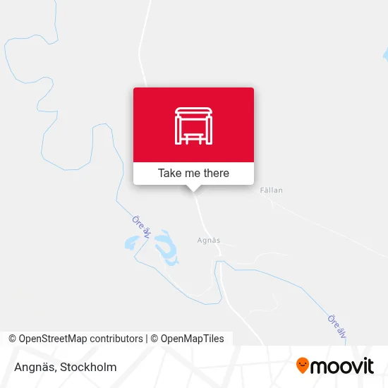 Angnäs map