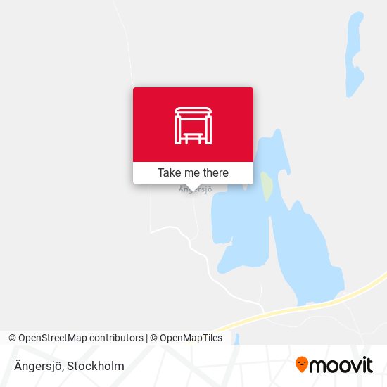Ängersjö map