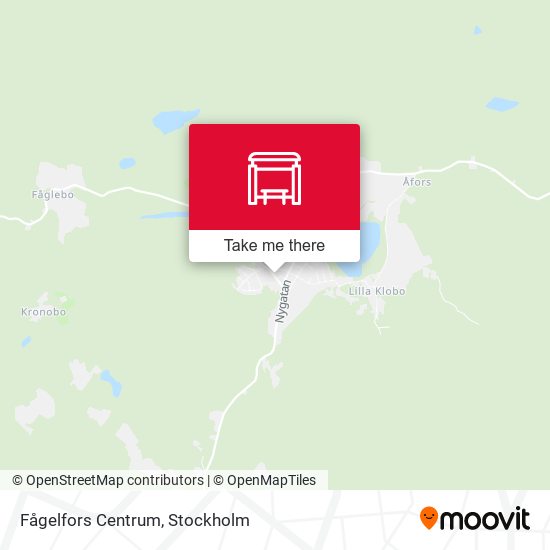 Fågelfors Centrum map
