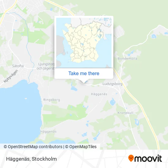 Häggenäs map