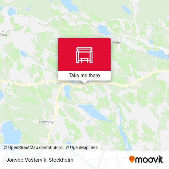 Jonsbo Västervik map